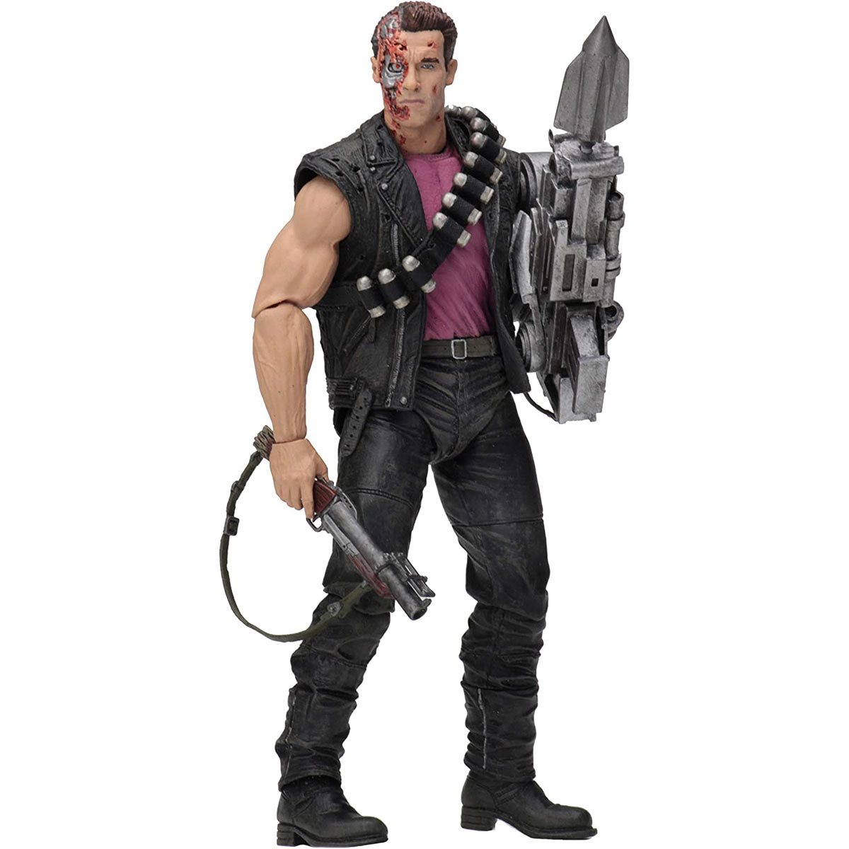 Terminator 2 Kenner T-800 7-Inch Action Figure, Not Mint