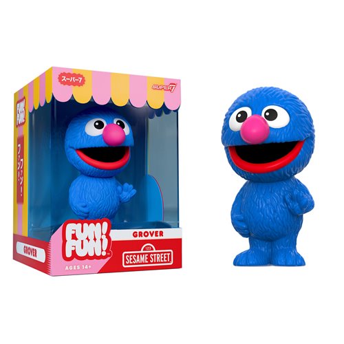 Sesame Street Grover FUN! FUN! Vinyl Figure