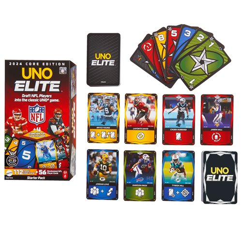 NFL UNO Elite Card Game