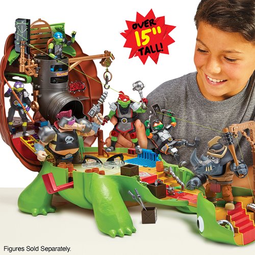Tales of the Teenage Mutant Ninja Turtles Mutating Battle Arena Pet Turtle Playset