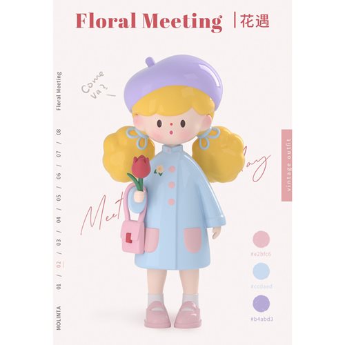 Molinta Vintage Outfit Blind-Box Vinyl Figure Case of 6