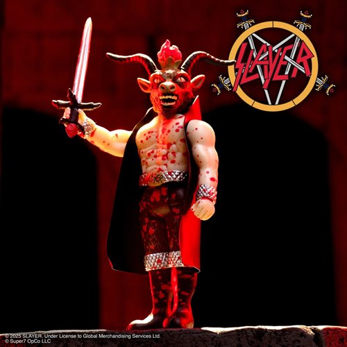 Slayer Minotaur Reign In Blood 3 3/4-Inch ReAction Figure - AE Exclusive