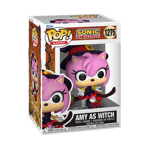Sonic the Hedgehog Amy on Broom Funko Pop! Vinyl Figure