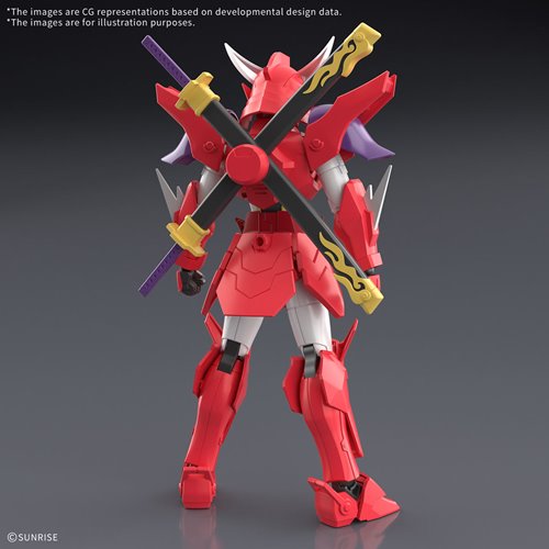 30 Minutes Fantasy Yoroi-Shinden Samurai Troopers Ronin Warriors Gai of the Heat Model Kit