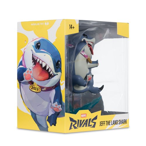 Marvel Rivals Wave 1 Jeff The Land Shark 1:10 Scale Posed Figure with Scene