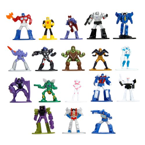 Transformers Nano MetalFigs Die-Cast Metal Mini-Figure Wave 3 18-Pack