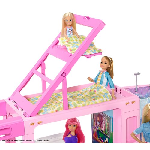 Barbie 3-in-1 DreamCamper Vehicle and Accessories