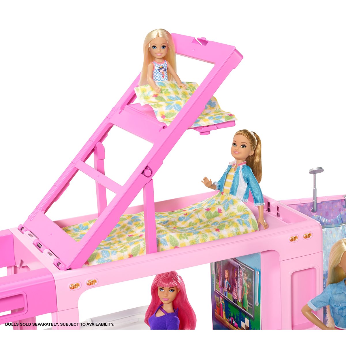 Gorgelen Danser nabootsen Barbie 3-in-1 DreamCamper Vehicle and Accessories