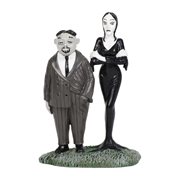 The Addams Family Hot Properties Village Gomez and Morticia Statue