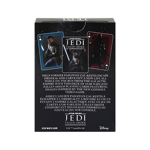Star Wars Jedi: Fallen Order Playing Cards
