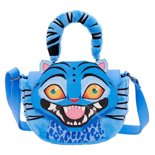 KPop Demon Hunters Derpy GIow-in-the-Dark Faux Fur Crossbody Bag