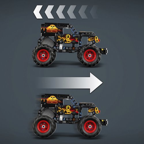 LEGO Technic 42219 Monster Jam Grave Digger Fire and Ice