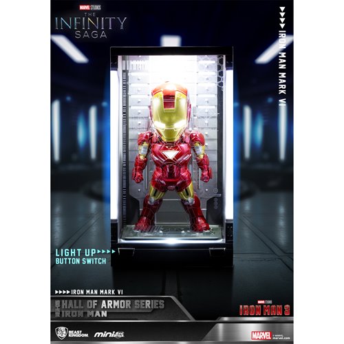 Iron Man Hall of Armor Series MEA-015 Mini-Figure Blind Box Case of 6