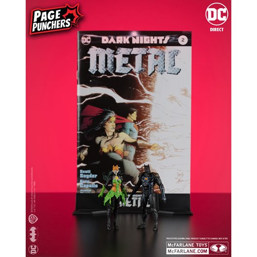DC Page Punchers Wave 2 3-Inch Action Figure 2-Pack with Comic Case of 6