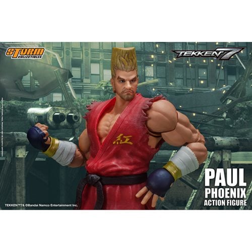 Tekken 7 Paul Phoenix 1:12 Scale Action Figure