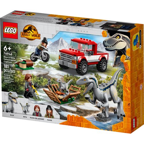 LEGO 76946 Jurassic World Blue & Beta Velociraptor Capture