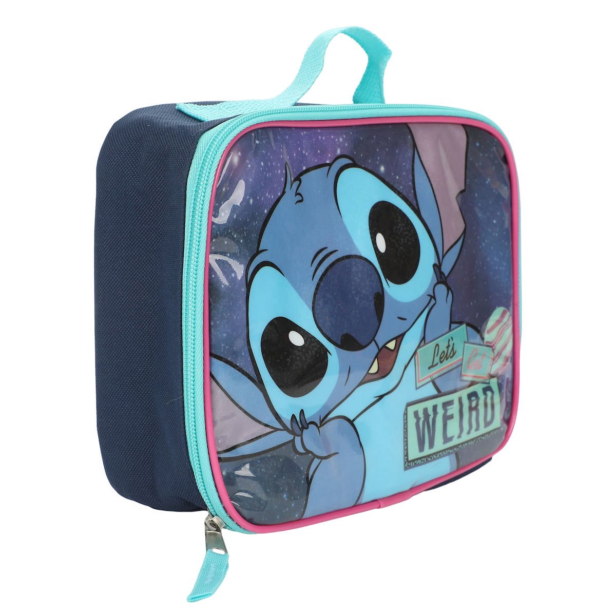 Disney Lilo & Stitch Insulated Lunch Box Bag Stitch Travel School Tote Gift  New