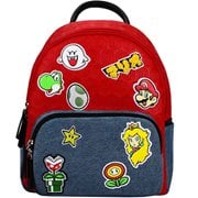 Super Mario Icon Pathces Mini-Backpack