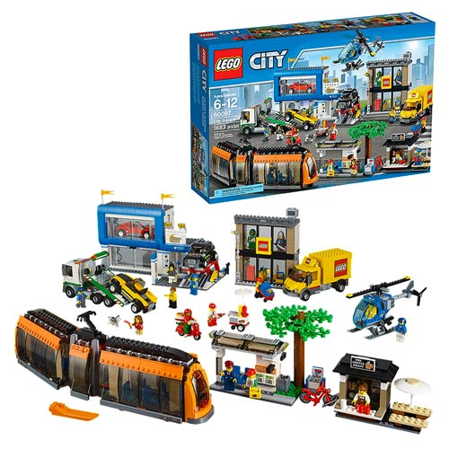 LEGO 60097: CITY City Square (New/As Is) - 1683 Pieces / Ages 6-12