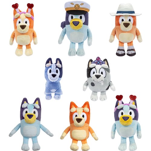 Bluey Series 12 Plush Display Case of 10