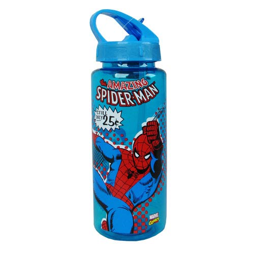 Spider-Man Web Slinger Plastic Water Bottle
