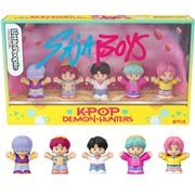 KPop Demon Hunters Saja Boys Little People Collector Figure Set