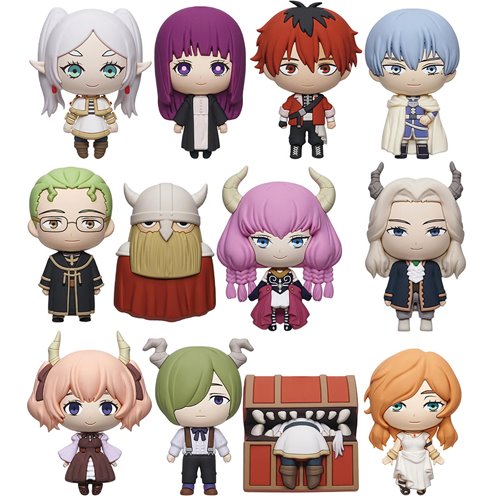 Frieren: Beyond Journeys End 3D Foam Bag Clip Random 6-Pack