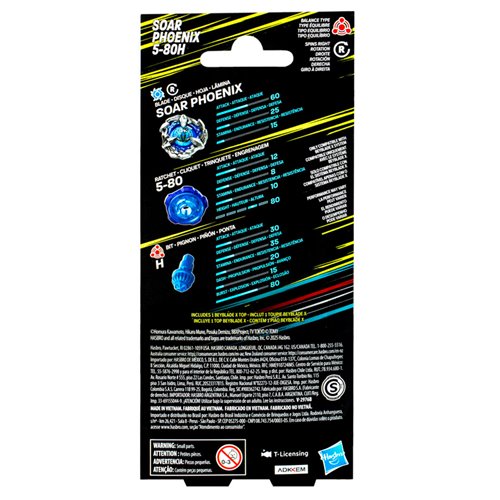 Beyblade X Booster Single Tops Wave 6 Case of 12