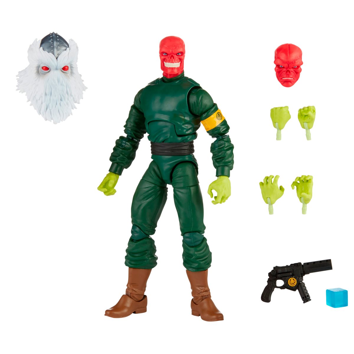 Marvel Bad Guys Famous Cover Series Red Skull 8" Figure ToyBiz 2001 49097 for sale online