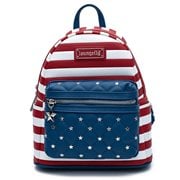Loungefly Americana Quilted Mini-Backpack
