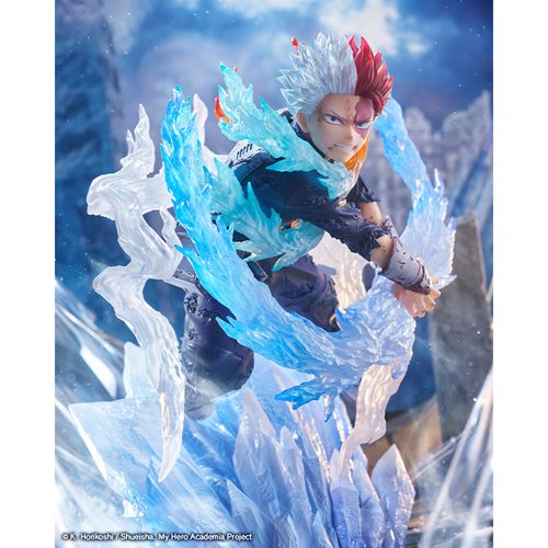 My Hero Academia Shoto Todoroki Coldflame's Pale Blade Version ArtFX J 1:8 Scale Statue