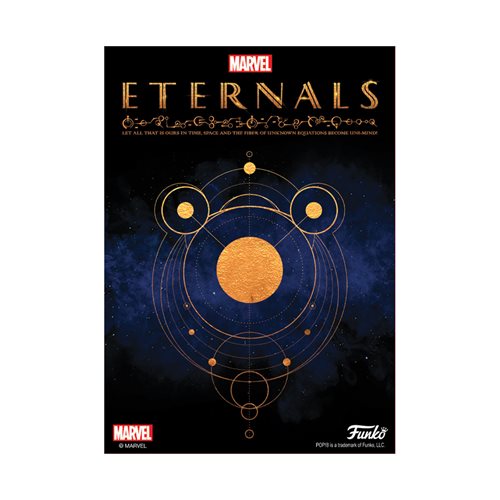 Eternals Thena Pop! Vinyl Figure with Collectible Card - Entertainment Earth Exclusive
