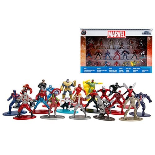 Jada Toys Nano Metal Figurines Marvel Classic Comic Diecast Figures 20 PK Wave 3 for sale online