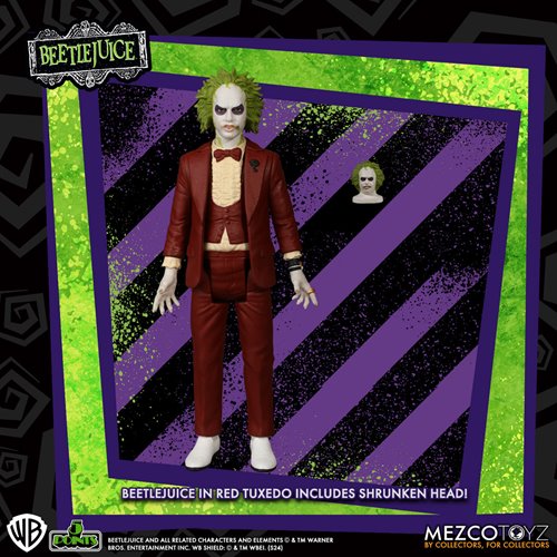 Beetlejuice 5 Points Action Figure Set of 2