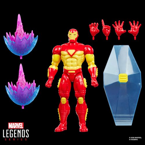 Marvel Legends Series Iron Man vs Spiral 6-Inch Action Figures
