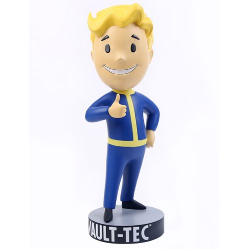 Fallout 76 Vault Boy Charisma Polystone Mega Resin 15-Inch Tall Bobblehead