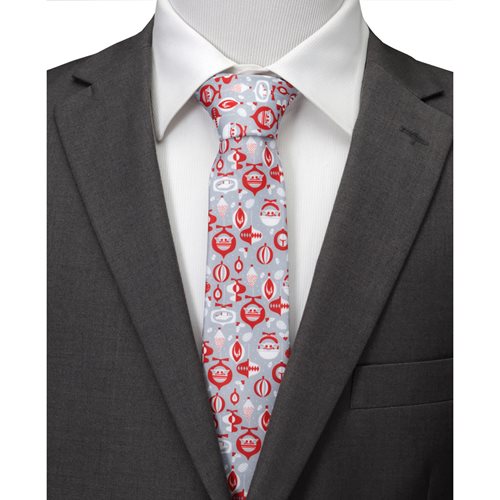 Star Wars The Mandalorian Holiday Red Men's Tie
