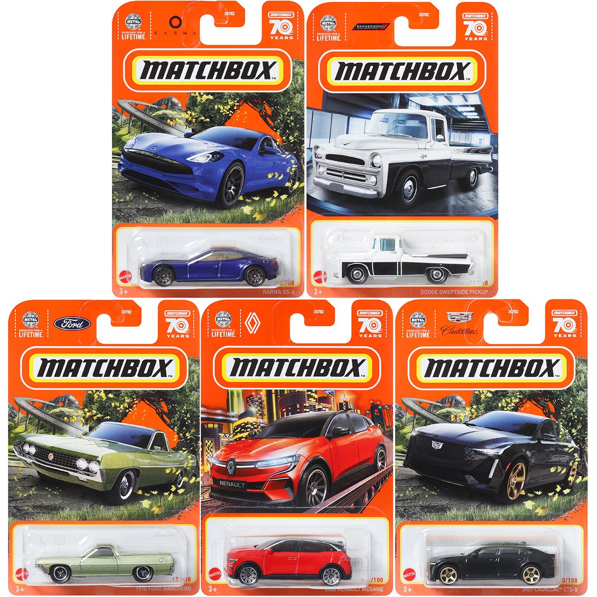 Matchbox Car Collection 2023 Mix Vehicles Case Of 24