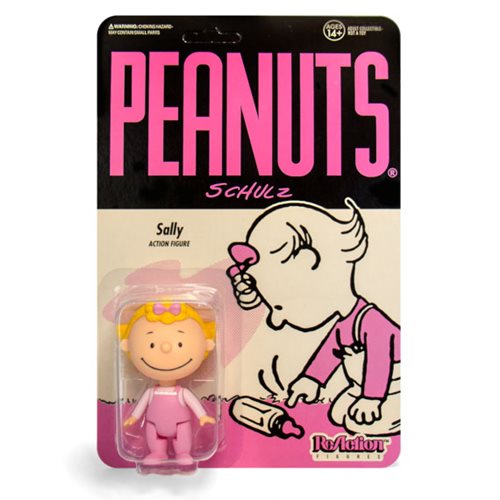 Peanuts PJ Sally 3 3/4-Inch ReAction Figure