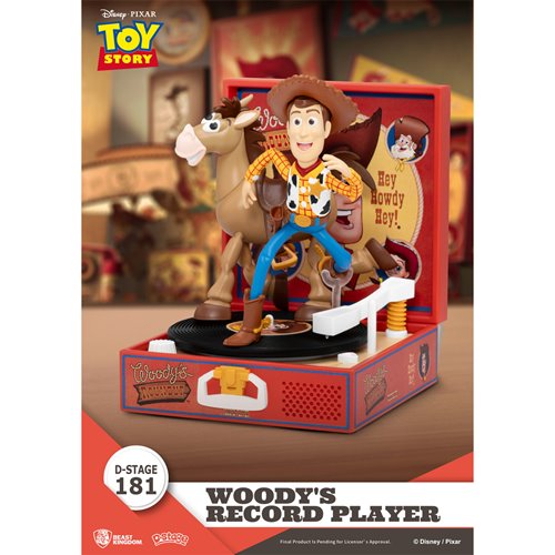 Toy Story Woody's Record Player DS-181 D-Stage Statue