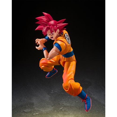 Dragon Ball Super Saiyan God Son Goku God Aura S.H.Figuarts Action Figure