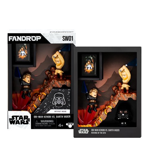 Star Wars Obi-Wan Kenobi Vs Darth Vader Fandrop Figure Diorama