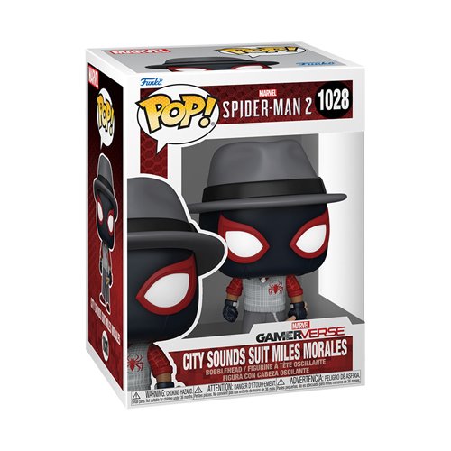 Spider-Man 2 Video Game Miles Morales City Sounds Pop! Vinyl Figure