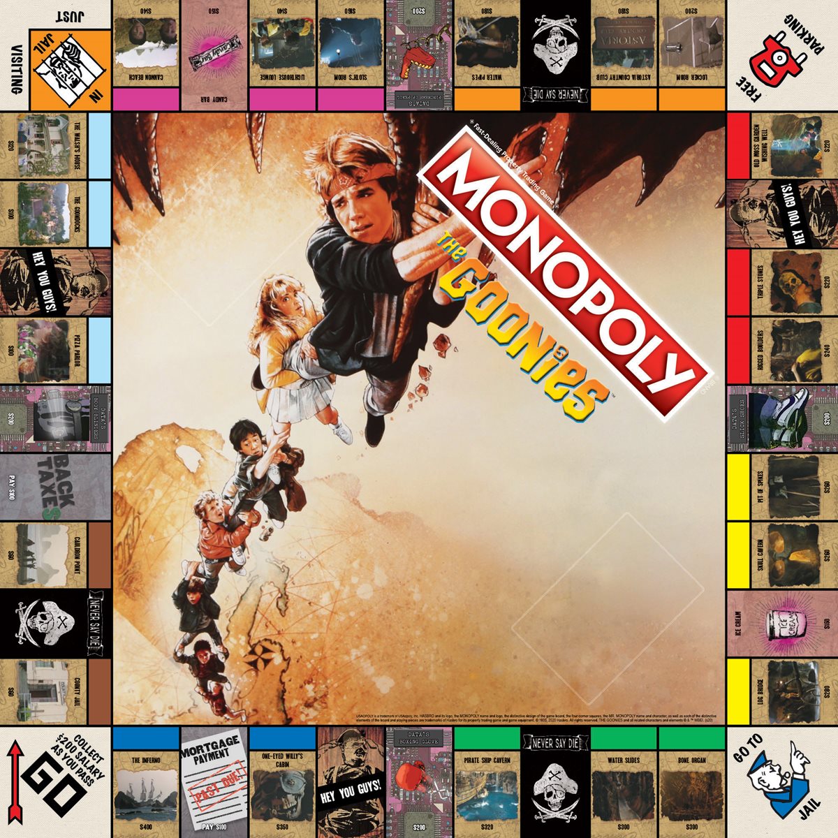 Monopoly The Goonies Details about   USAopoly 