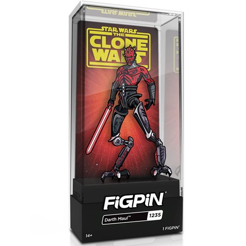 Star Wars: The Clone Wars Darth Maul Version 2 FiGPiN Classic 3-Inch Enamel Pin