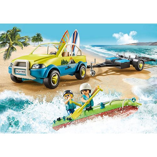 Playmobil 70436 Beach Car with Canoe