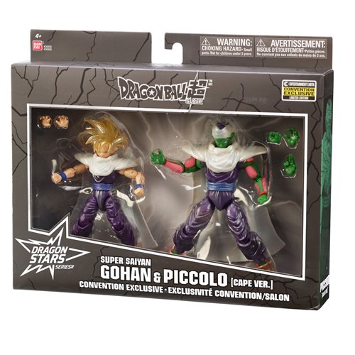 Dragon Ball Super Dragon Stars Super Saiyan Gohan and Piccolo Cape Version Action Figure 2-Pack - EE