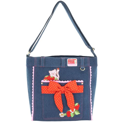 Strawberry Shortcake Denim Tote Bag