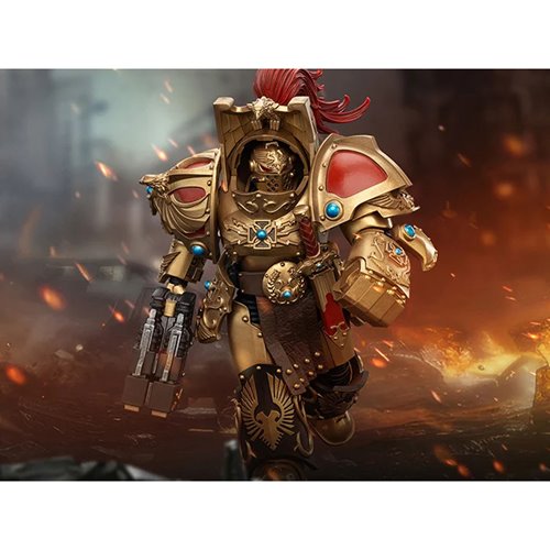 Joy Toy Warhammer The Horus Heresy Custodes Aquilon Adrathic Destructor 1:18 Scale Action Figure