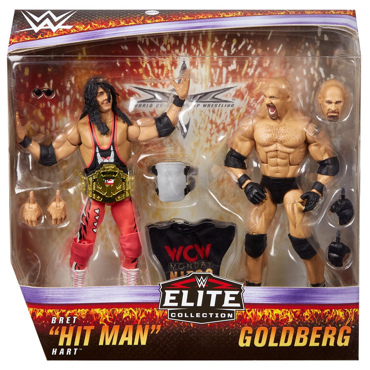 WWE Goldberg and Bret \